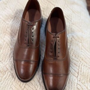 Classic Brown Leather Men's Shoes